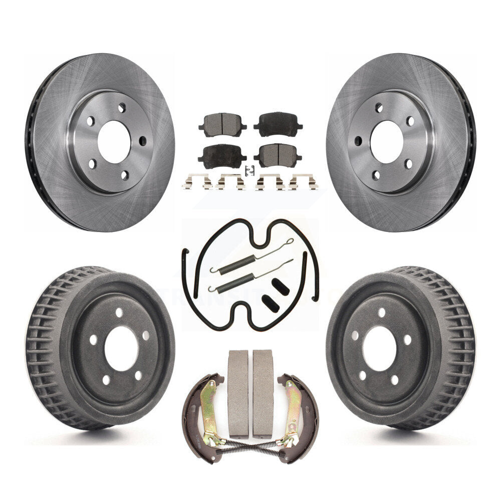 Disc Rotors and Semi-Metallic Brake Pads Kit-K8F-103845 - Kit.bestparts.ca
