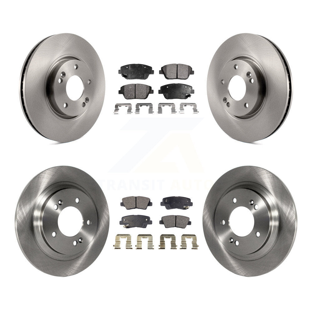 Disc Rotors and Semi-Metallic Brake Pads Kit-K8F-103864 - Kit.bestparts.ca