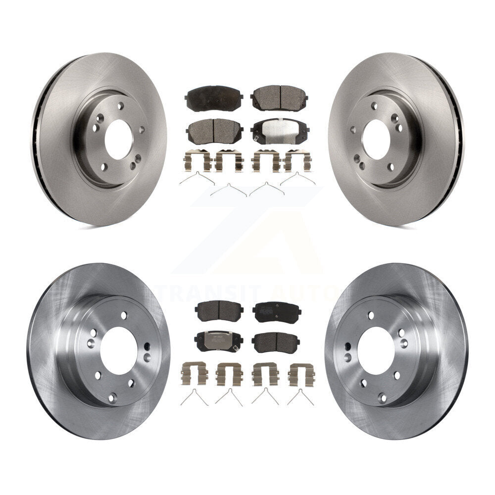 Disc Rotors and Semi-Metallic Brake Pads Kit-K8F-103865 - Kit.bestparts.ca