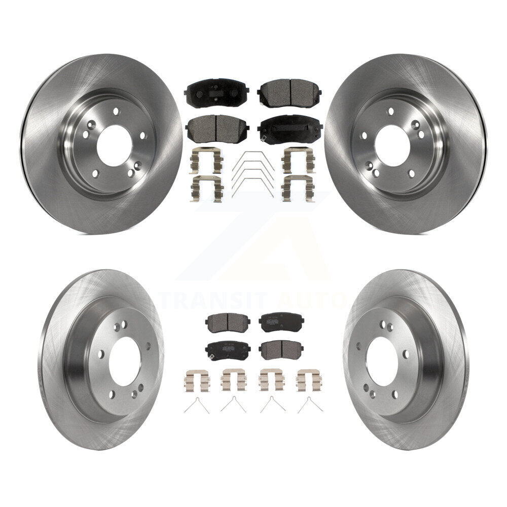 Disc Rotors and Semi-Metallic Brake Pads Kit-K8F-103868 - Kit.bestparts.ca