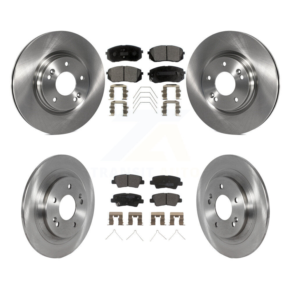 Disc Rotors and Semi-Metallic Brake Pads Kit-K8F-103875 - Kit.bestparts.ca