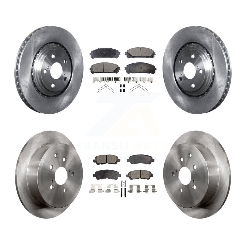 Disc Rotors and Semi-Metallic Brake Pads Kit-K8F-103885 - Kit.bestparts.ca