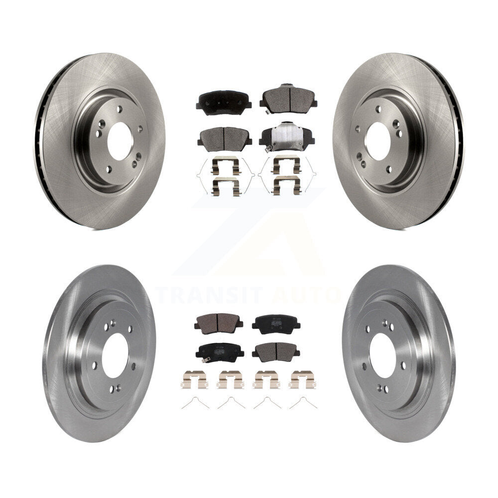 Disc Rotors and Semi-Metallic Brake Pads Kit-K8F-103889 - Kit.bestparts.ca