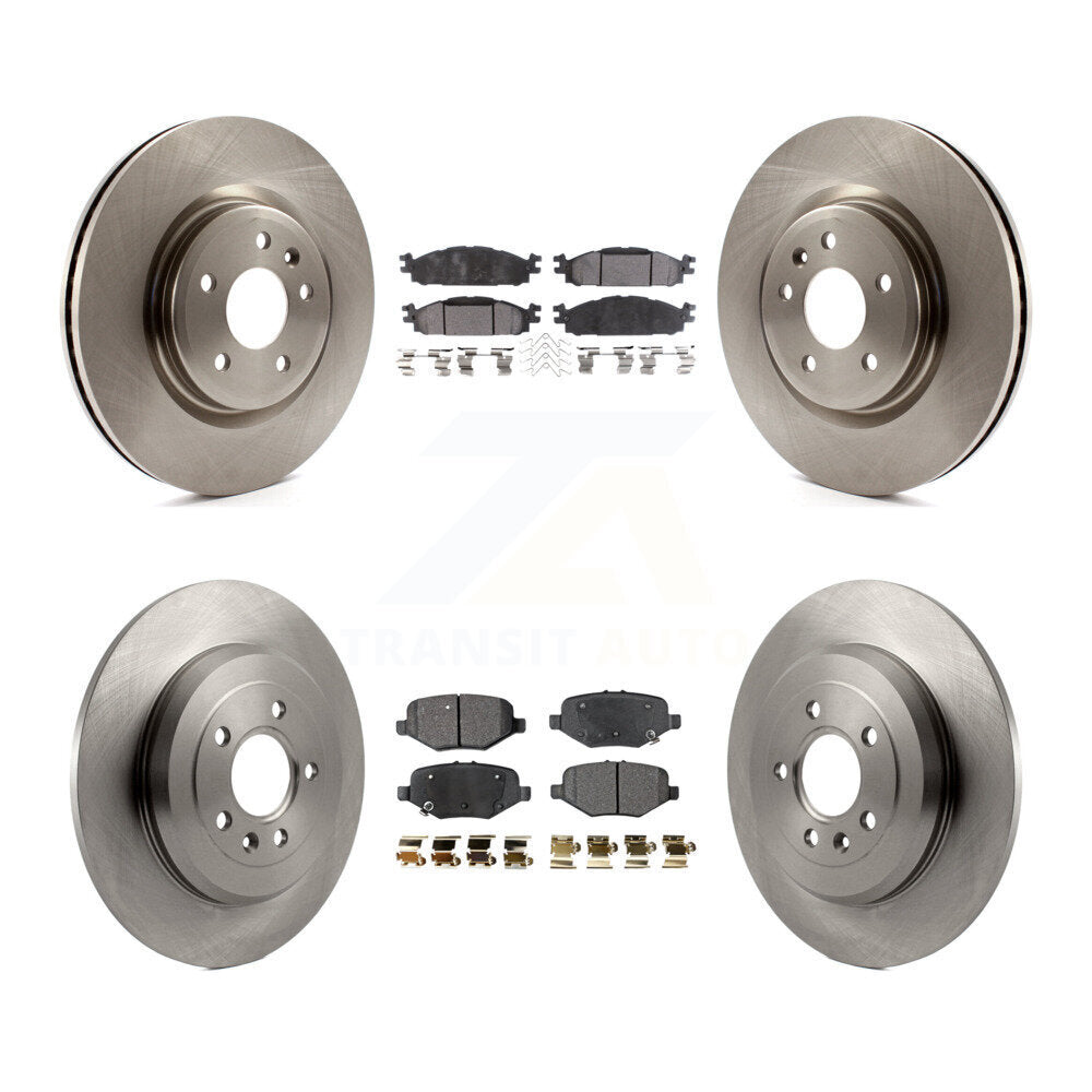 Disc Rotors and Semi-Metallic Brake Pads Kit-K8F-103890 - Kit.bestparts.ca