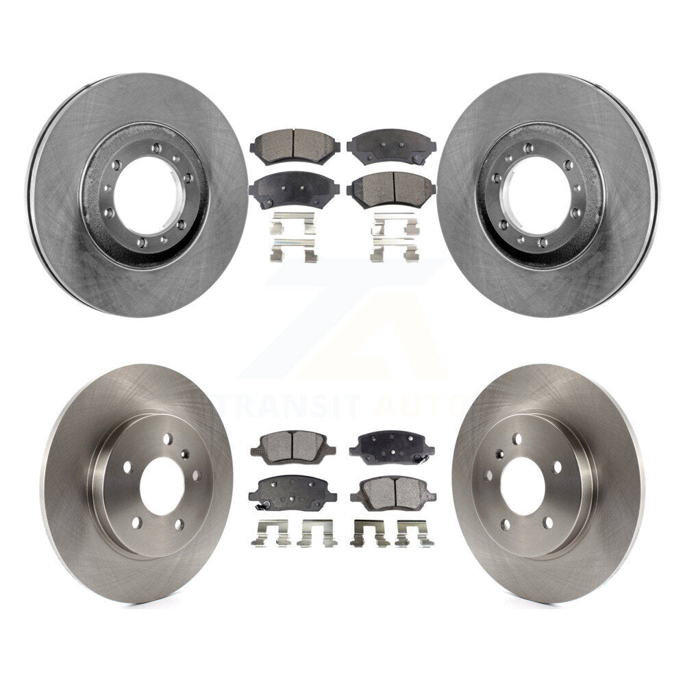 Disc Rotors and Semi-Metallic Brake Pads Kit-K8F-103893 - Kit.bestparts.ca Kit.bestparts.ca