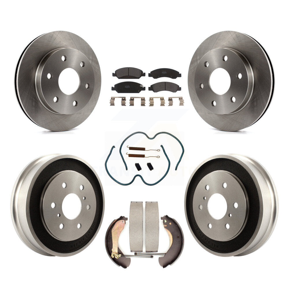 Disc Rotors and Semi-Metallic Brake Pads Kit-K8F-103909 - Kit.bestparts.ca