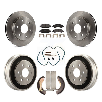 Disc Rotors and Semi-Metallic Brake Pads Kit-K8F-103909 - Kit.bestparts.ca