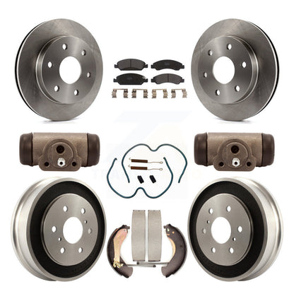 Disc Rotors and Semi-Metallic Brake Pads Kit-K8F-103914 - Kit.bestparts.ca