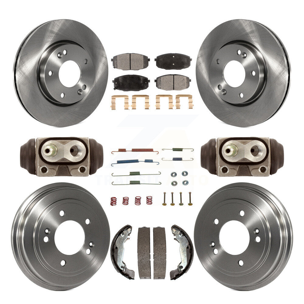 Disc Rotors and Semi-Metallic Brake Pads Kit-K8F-103918 - Kit.bestparts.ca