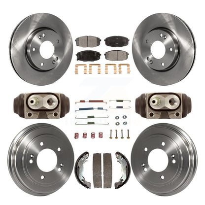 Disc Rotors and Semi-Metallic Brake Pads Kit-K8F-103918 - Kit.bestparts.ca