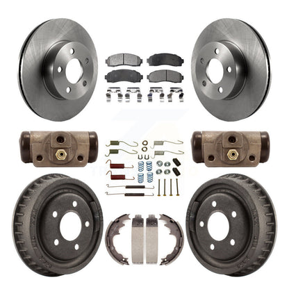 Disc Rotors and Semi-Metallic Brake Pads Kit-K8F-103998 - Kit.bestparts.ca