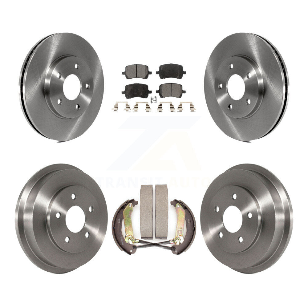 Disc Rotors and Semi-Metallic Brake Pads Kit-K8F-104000 - Kit.bestparts.ca
