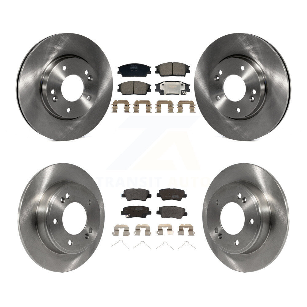 Disc Rotors and Semi-Metallic Brake Pads Kit-K8F-104004 - Kit.bestparts.ca