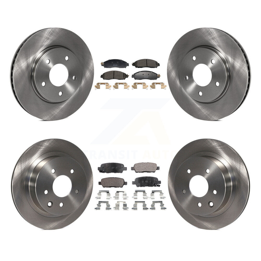 Disc Rotors and Semi-Metallic Brake Pads Kit-K8F-104008 - Kit.bestparts.ca Kit.bestparts.ca