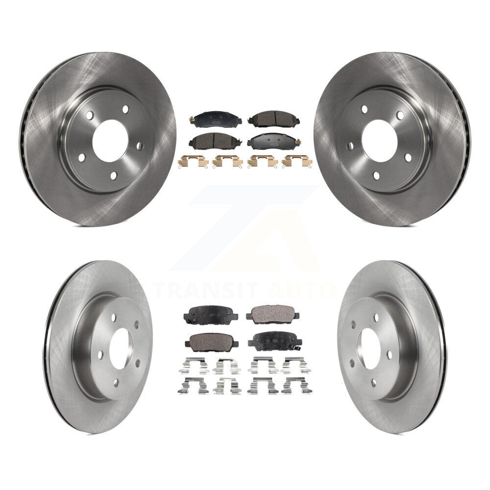 Disc Rotors and Semi-Metallic Brake Pads Kit-K8F-104009 - Kit.bestparts.ca