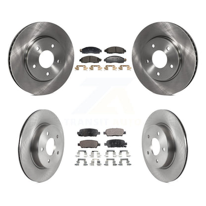 Disc Rotors and Semi-Metallic Brake Pads Kit-K8F-104009 - Kit.bestparts.ca