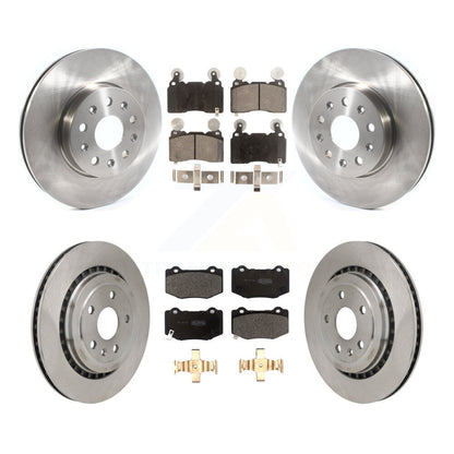 Disc Rotors and Semi-Metallic Brake Pads Kit-K8F-104012 - Kit.bestparts.ca
