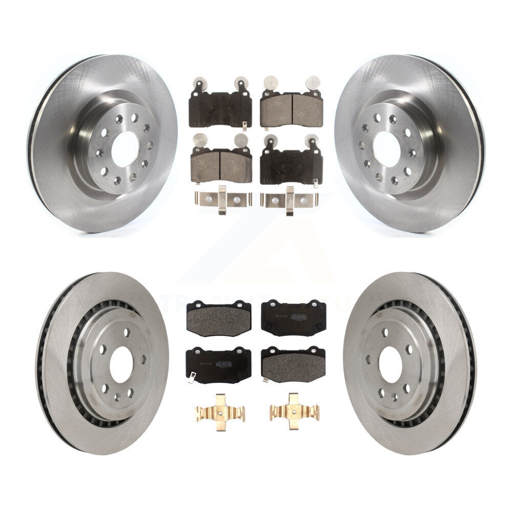 Disc Rotors and Semi-Metallic Brake Pads Kit-K8F-104013 - Kit.bestparts.ca