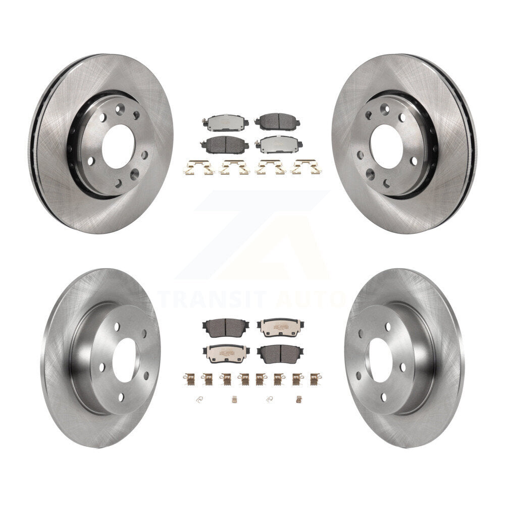 Disc Rotors and Semi-Metallic Brake Pads Kit-K8F-104014 - Kit.bestparts.ca Kit.bestparts.ca