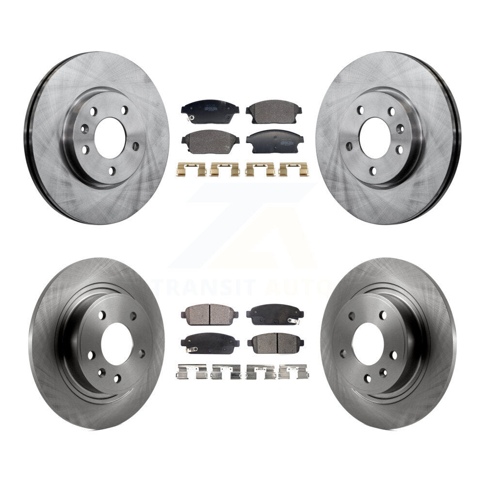 Disc Rotors and Semi-Metallic Brake Pads Kit-K8F-104017 - Kit.bestparts.ca