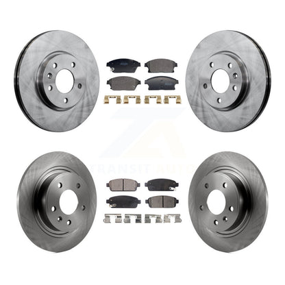 Disc Rotors and Semi-Metallic Brake Pads Kit-K8F-104017 - Kit.bestparts.ca