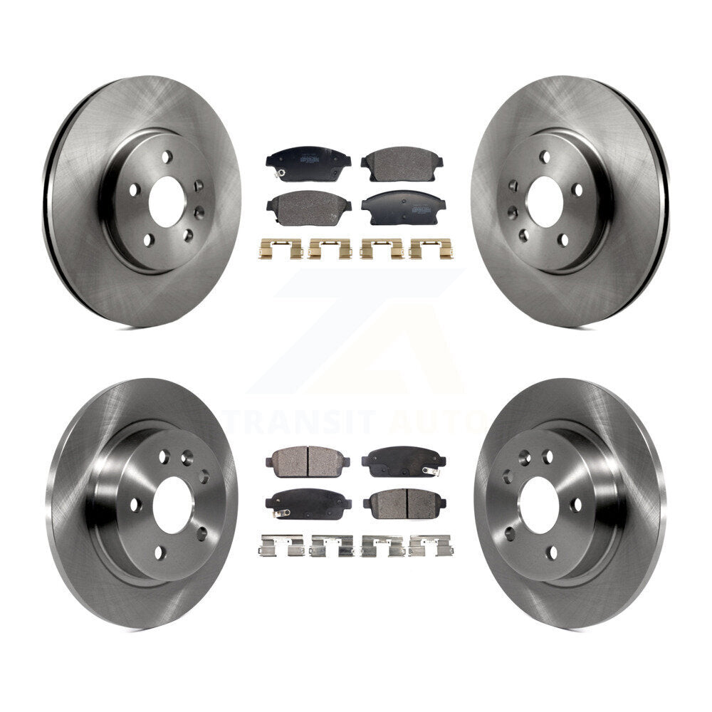 Disc Rotors and Semi-Metallic Brake Pads Kit-K8F-104018 - Kit.bestparts.ca
