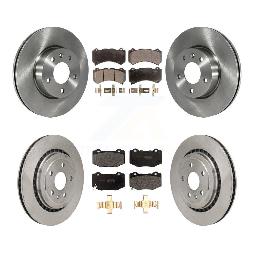 Disc Rotors and Semi-Metallic Brake Pads Kit-K8F-104021 - Kit.bestparts.ca