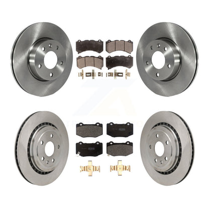 Disc Rotors and Semi-Metallic Brake Pads Kit-K8F-104021 - Kit.bestparts.ca
