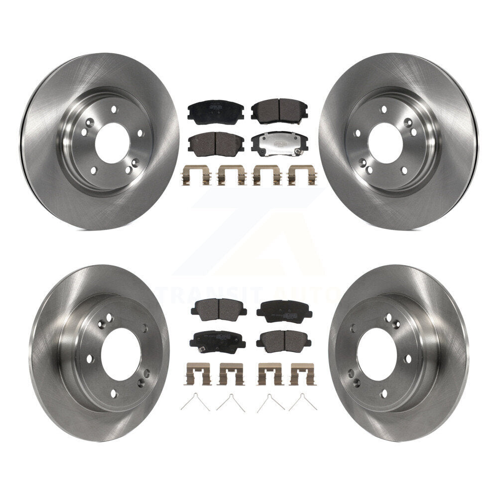 Disc Rotors and Semi-Metallic Brake Pads Kit-K8F-104022 - Kit.bestparts.ca