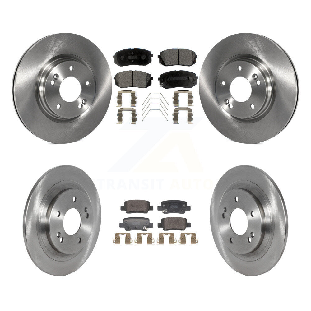 Disc Rotors and Semi-Metallic Brake Pads Kit-K8F-104024 - Kit.bestparts.ca