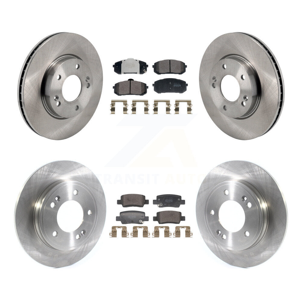 Disc Rotors and Semi-Metallic Brake Pads Kit-K8F-104028 - Kit.bestparts.ca