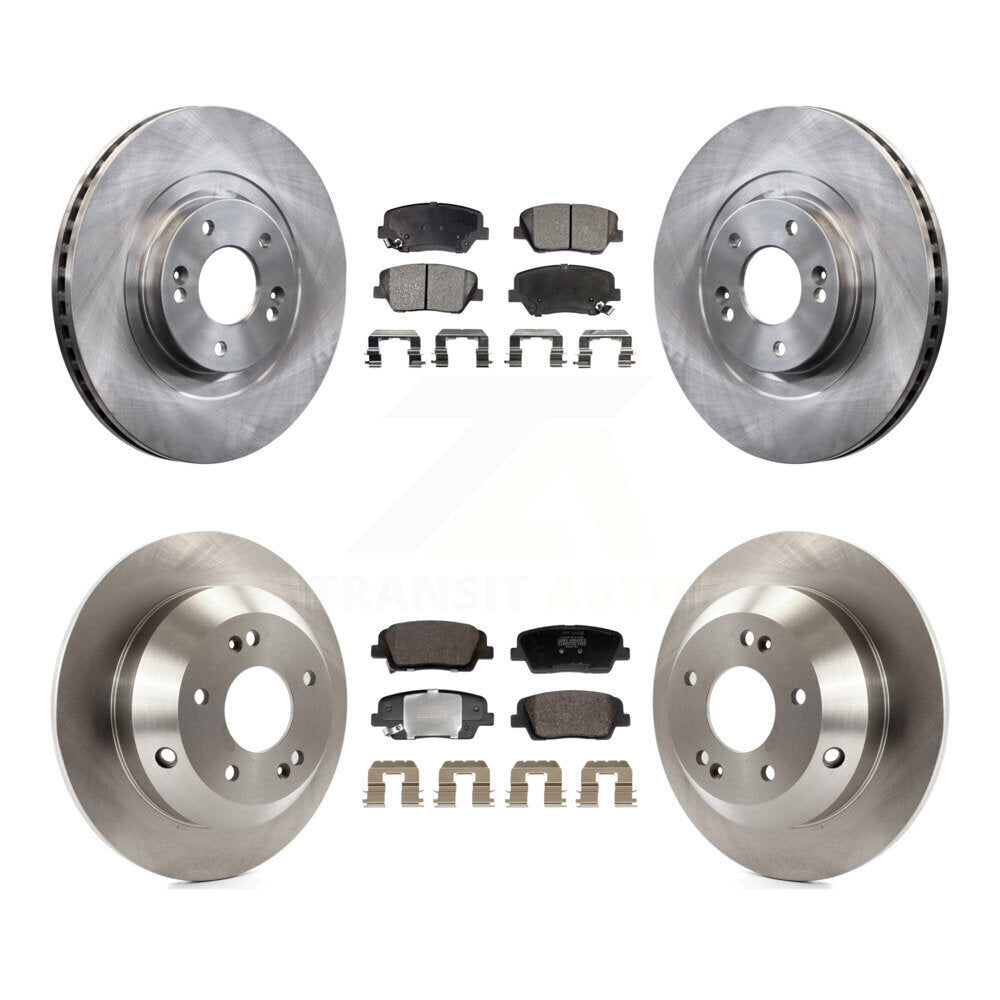 Disc Rotors and Semi-Metallic Brake Pads Kit-K8F-104031 - Kit.bestparts.ca