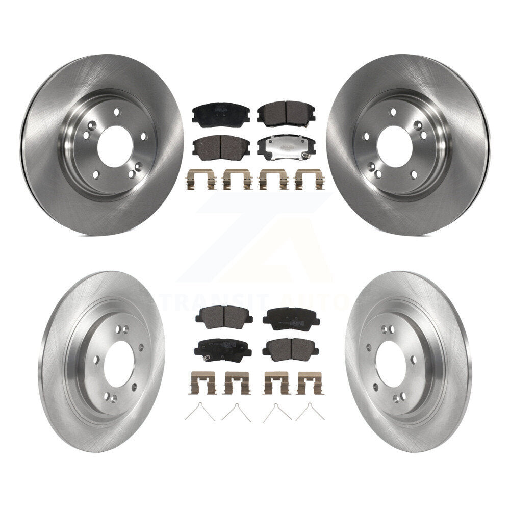Disc Rotors and Semi-Metallic Brake Pads Kit-K8F-104033 - Kit.bestparts.ca