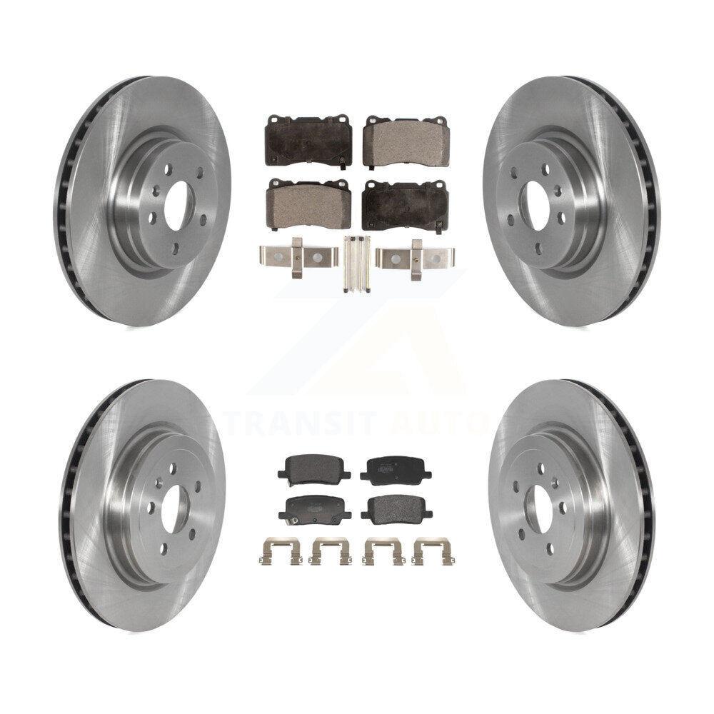 Disc Rotors and Semi-Metallic Brake Pads Kit-K8F-104039 - Kit.bestparts.ca