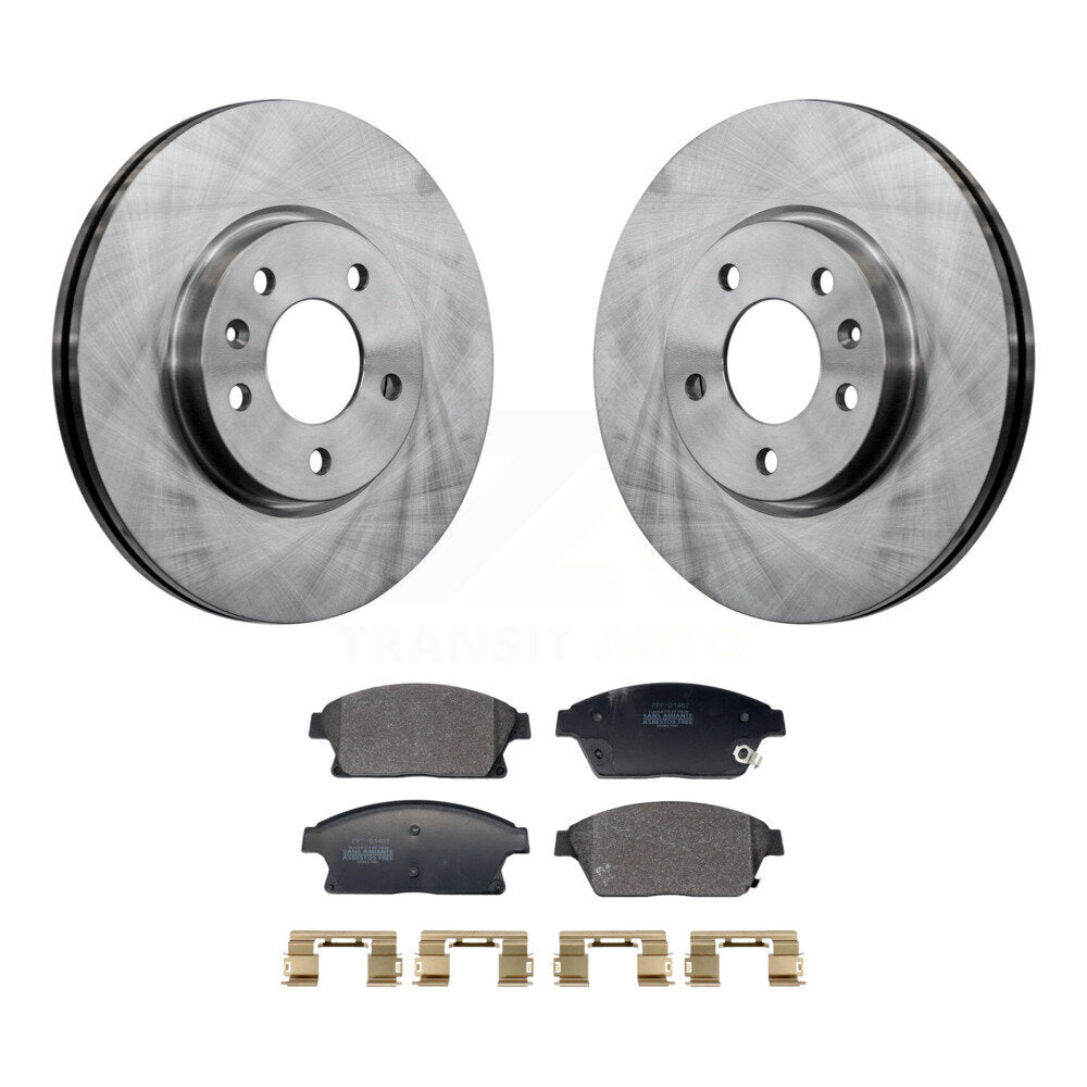 Disc Rotors and Semi-Metallic Brake Pads Kit-K8F-104057 - Kit.bestparts.ca