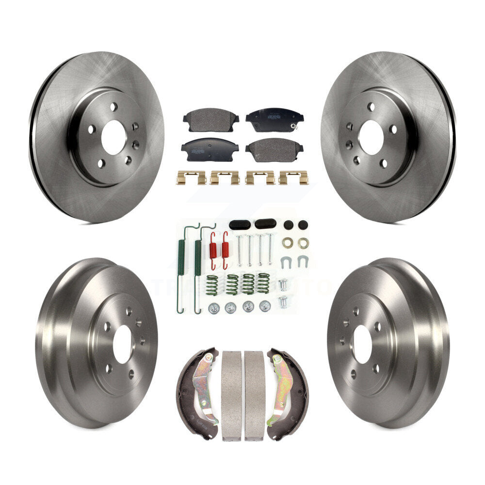 Disc Rotors and Semi-Metallic Brake Pads Kit-K8F-104093 - Kit.bestparts.ca
