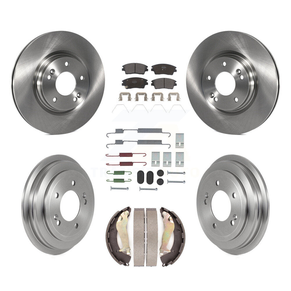 Disc Rotors and Semi-Metallic Brake Pads Kit-K8F-104098 - Kit.bestparts.ca Kit.bestparts.ca