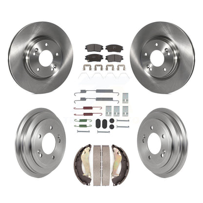 Disc Rotors and Semi-Metallic Brake Pads Kit-K8F-104098 - Kit.bestparts.ca