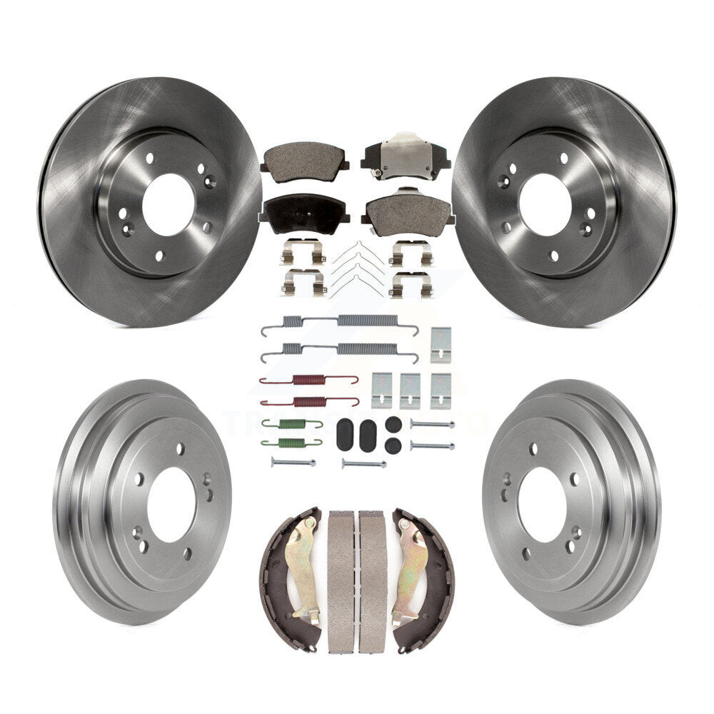 Disc Rotors and Semi-Metallic Brake Pads Kit-K8F-104099 - Kit.bestparts.ca