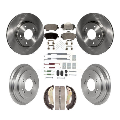 Disc Rotors and Semi-Metallic Brake Pads Kit-K8F-104099 - Kit.bestparts.ca