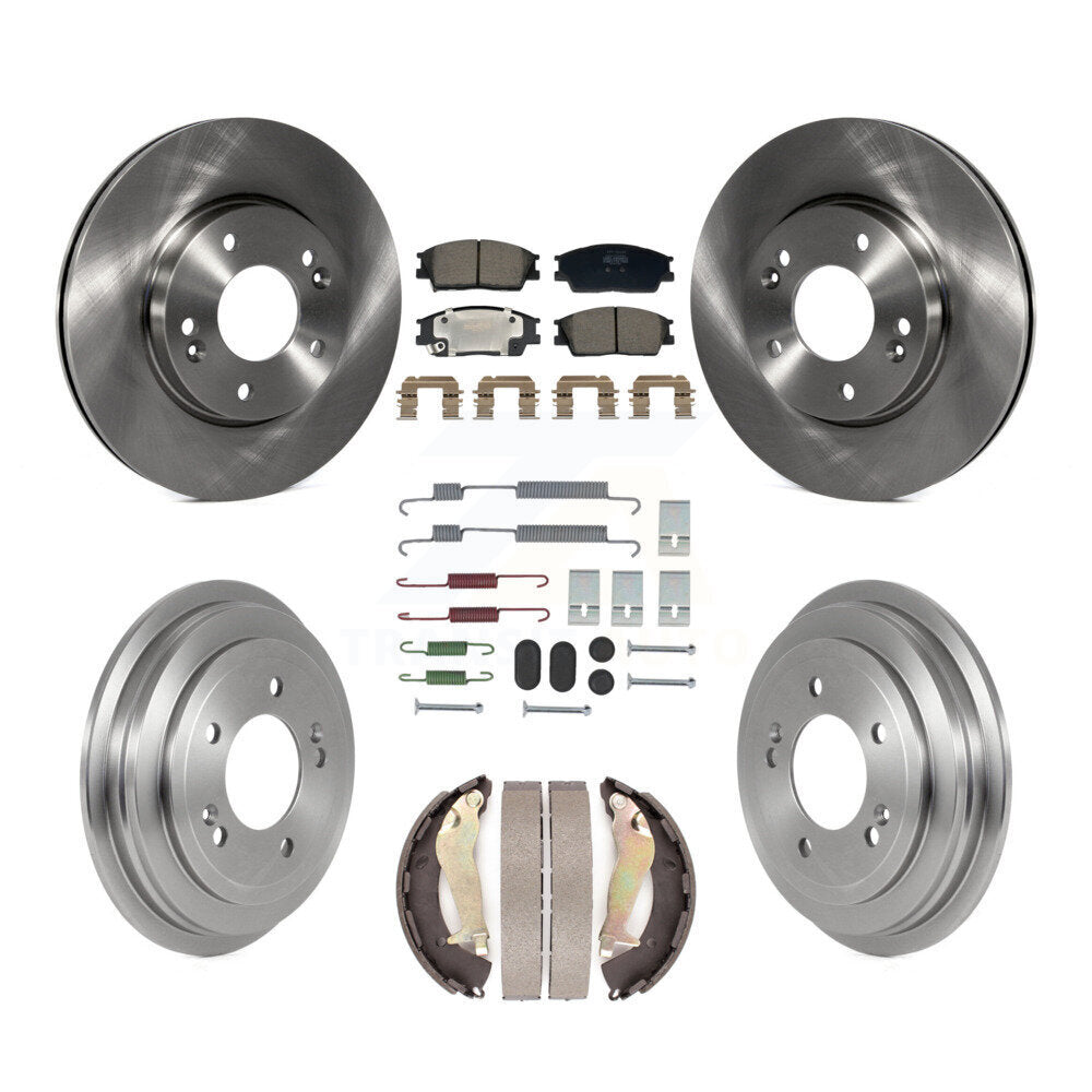 Disc Rotors and Semi-Metallic Brake Pads Kit-K8F-104100 - Kit.bestparts.ca Kit.bestparts.ca