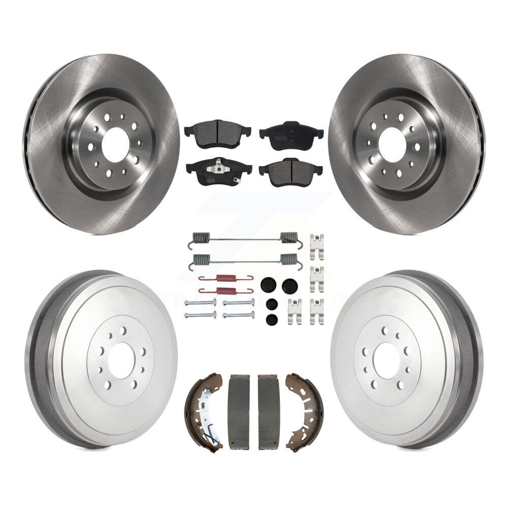 Disc Rotors and Semi-Metallic Brake Pads Kit-K8F-104103 - Kit.bestparts.ca