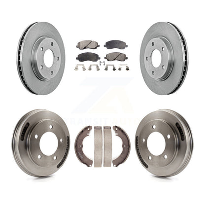 Disc Rotors and Semi-Metallic Brake Pads Kit-K8F-104104 - Kit.bestparts.ca