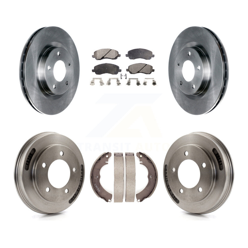 Disc Rotors and Semi-Metallic Brake Pads Kit-K8F-104106 - Kit.bestparts.ca Kit.bestparts.ca