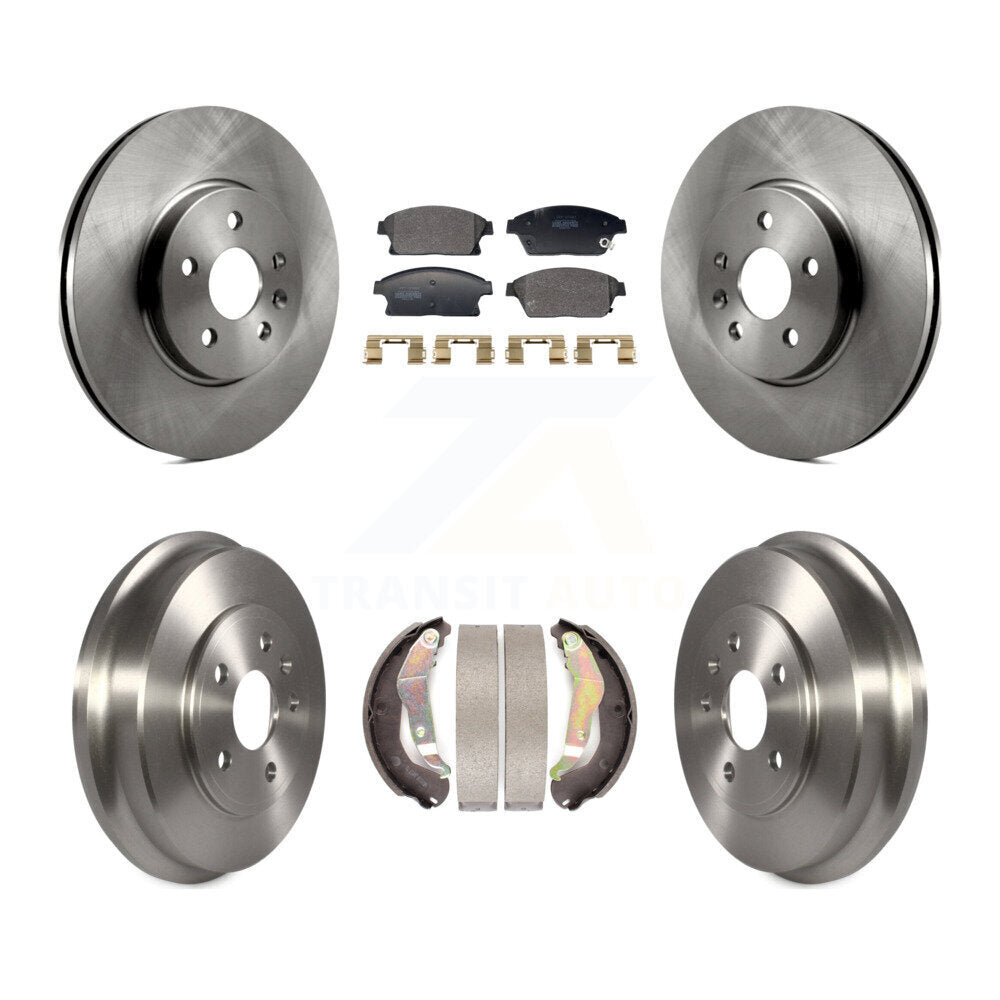 Disc Rotors and Semi-Metallic Brake Pads Kit-K8F-104107 - Kit.bestparts.ca Kit.bestparts.ca
