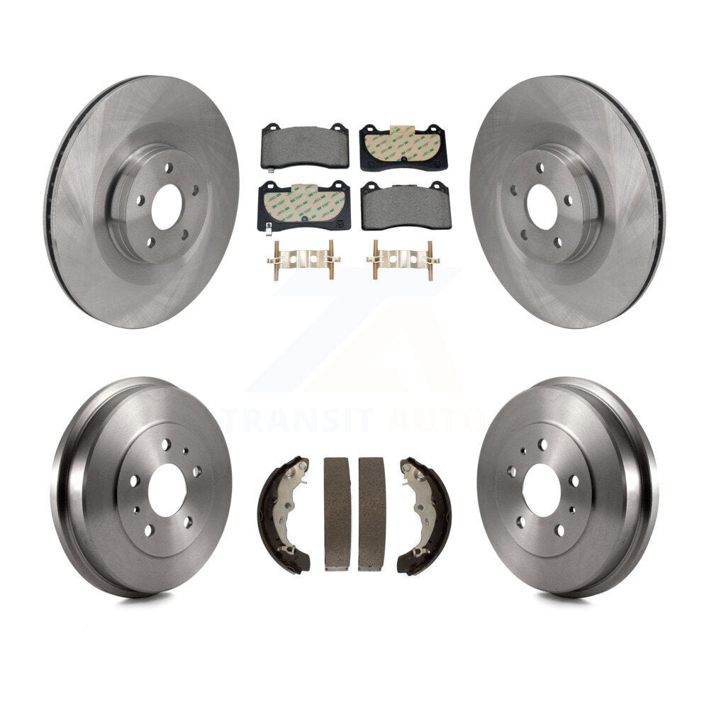 Disc Rotors and Semi-Metallic Brake Pads Kit-K8F-104112 - Kit.bestparts.ca