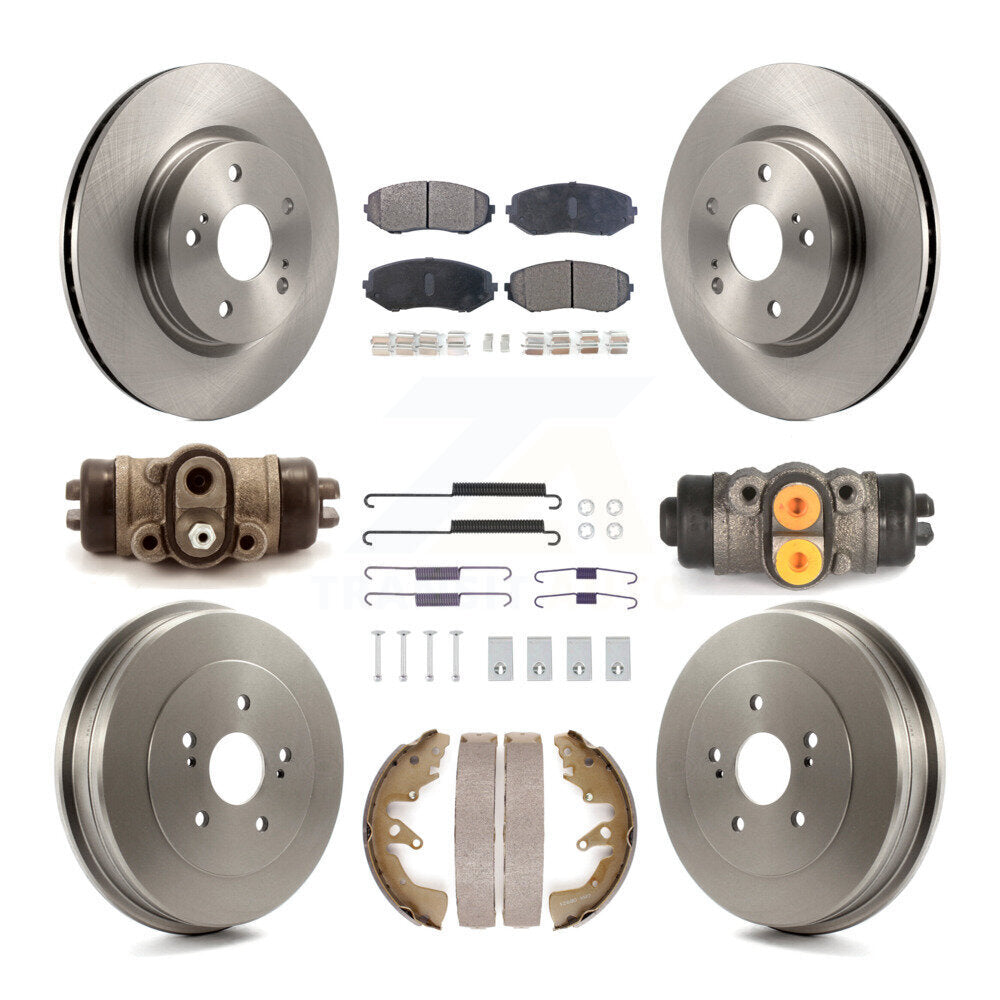 Disc Rotors and Semi-Metallic Brake Pads Kit-K8F-104116 - Kit.bestparts.ca