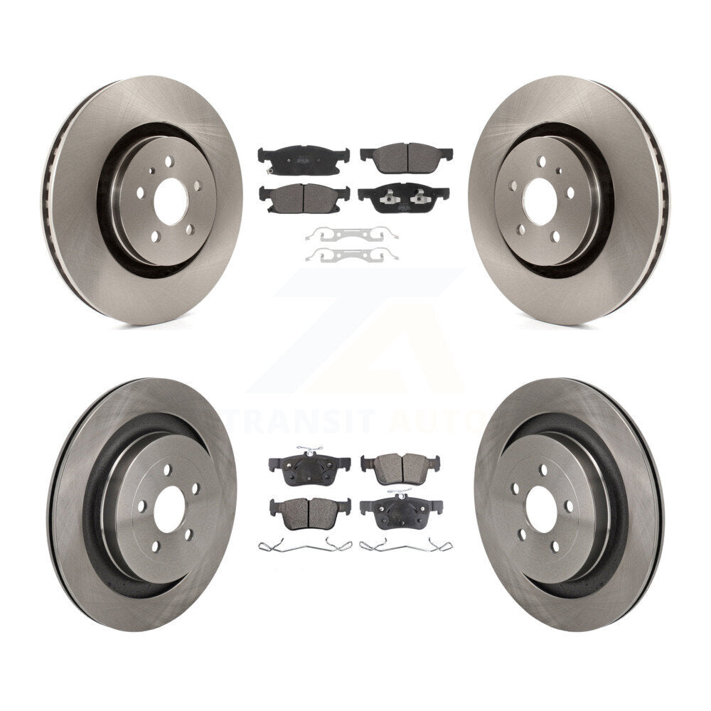 Disc Rotors and Semi-Metallic Brake Pads Kit-K8F-104126 - Kit.bestparts.ca