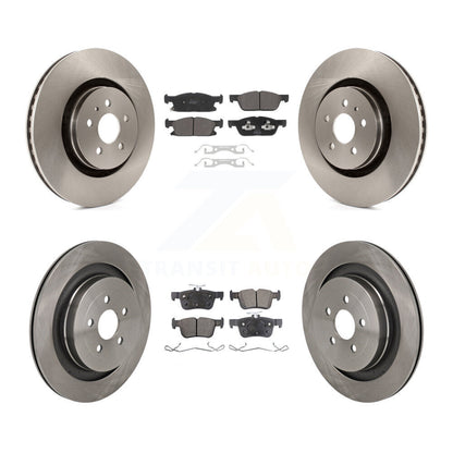 Disc Rotors and Semi-Metallic Brake Pads Kit-K8F-104126 - Kit.bestparts.ca