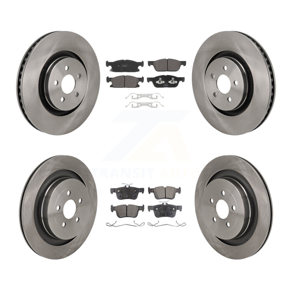 Disc Rotors and Semi-Metallic Brake Pads Kit-K8F-104127 - Kit.bestparts.ca Kit.bestparts.ca
